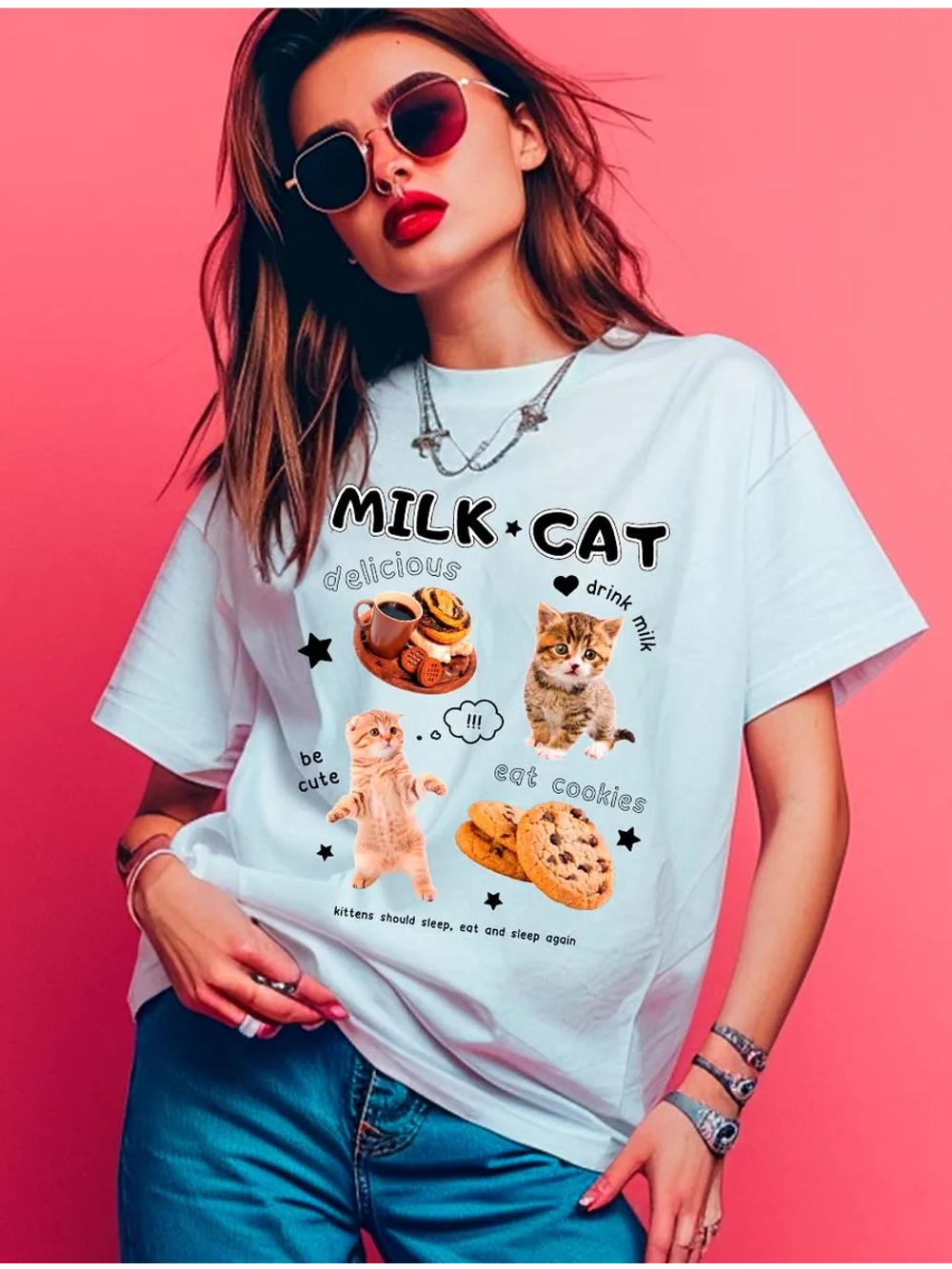 Футболка Y2K оверсайз