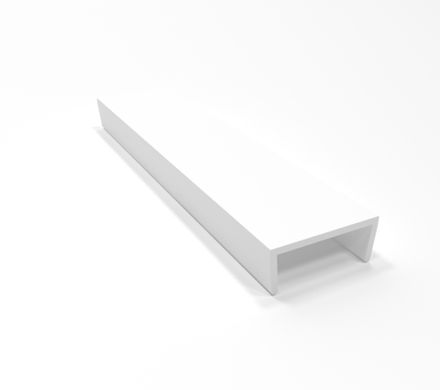 Торцевая заглушка 100 мм Белый ПП