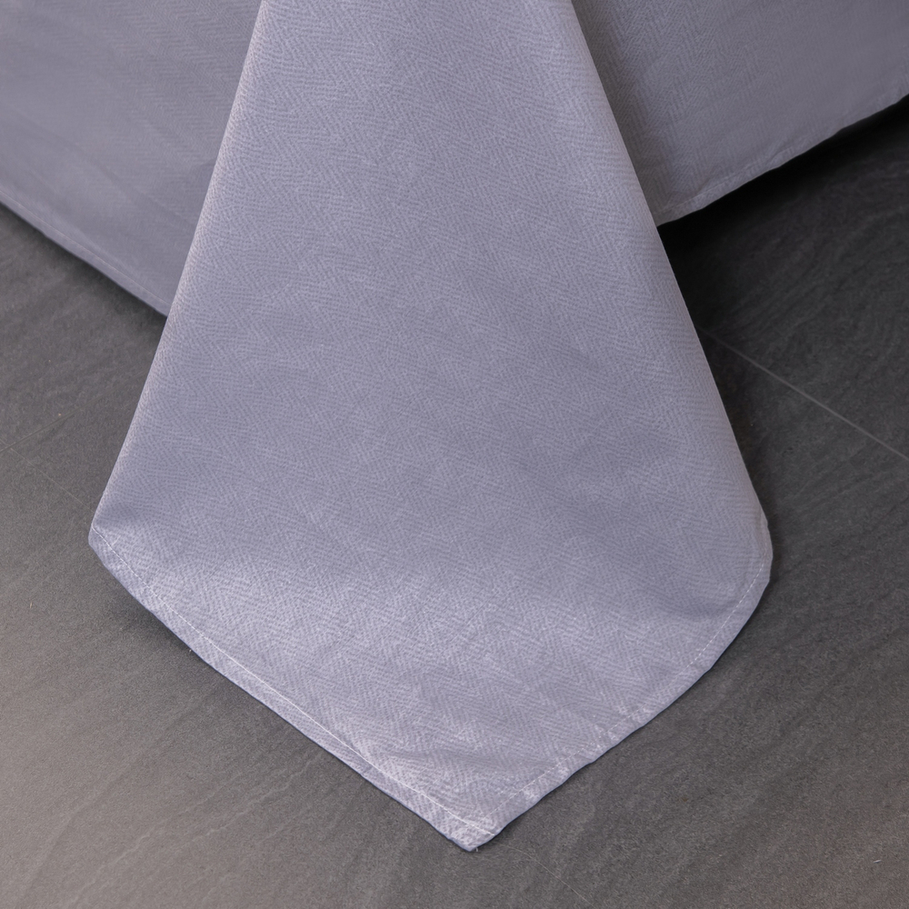 Комплект постельного белья Делюкс Сатин 100% хлопок на резинке LR627