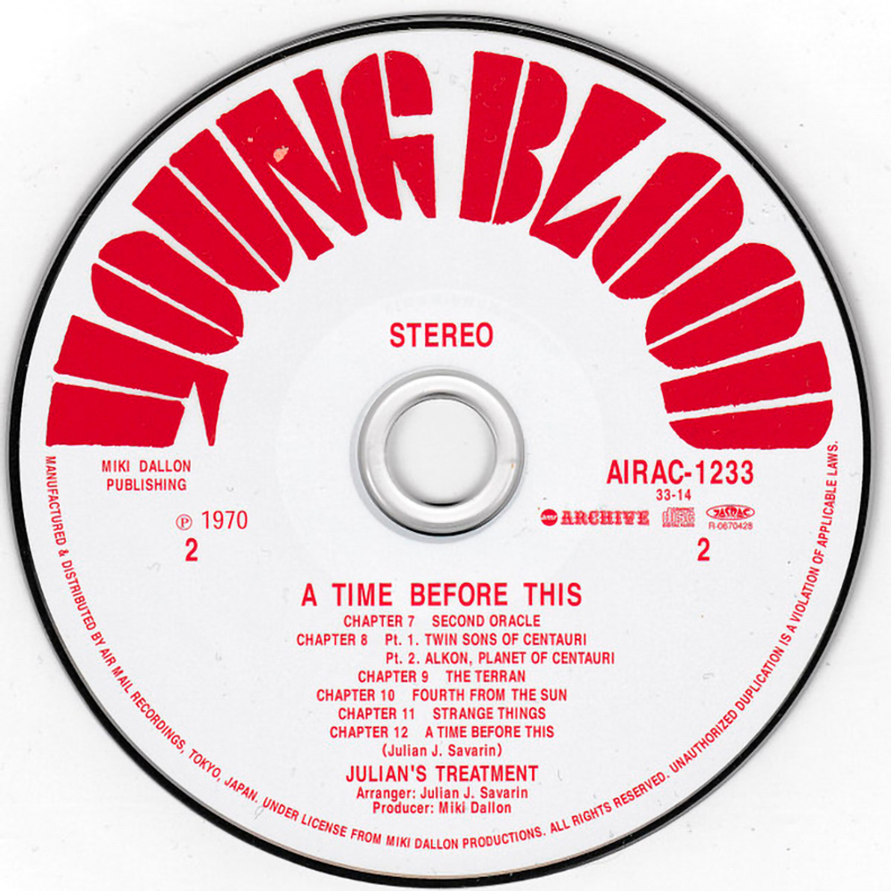 Julian's Treatment / A Time Before This (2 Mini LP CD)