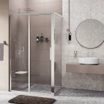 Душевой уголок WasserKRAFT Lopau 32S07L 120х90 стекло прозрачное/профиль серебро