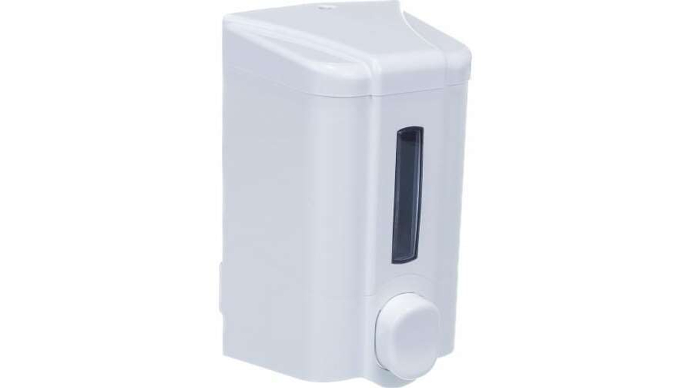 Диспенсер для жидкого мыла белый 0.5 л Vialli S2 , Размеры 160*90*90мм