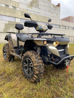 Квадроцикл GreenCamel Linhai A-LH80DA 4x4