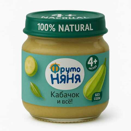 Пюре Фруто Няня кабачок 80 гр