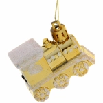 Ёлочные игрушки «Паровозик» 4,5*6см микс цветов (набор 3шт)