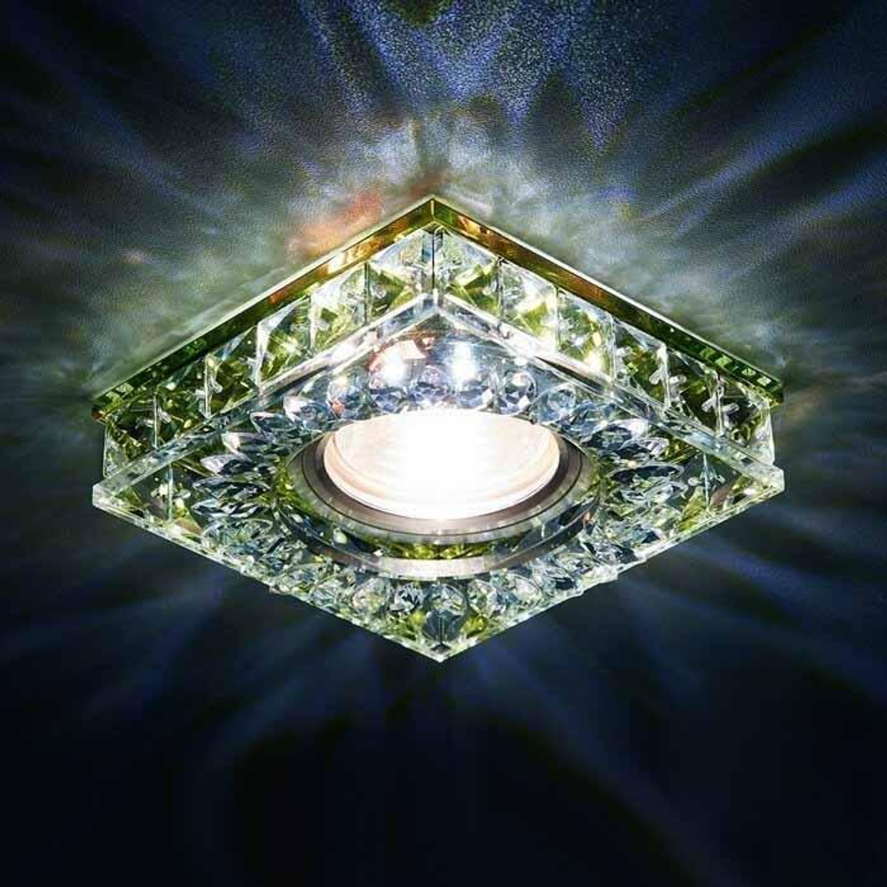Встраиваемый светильник Ambrella Light Crystal Led S251 GD