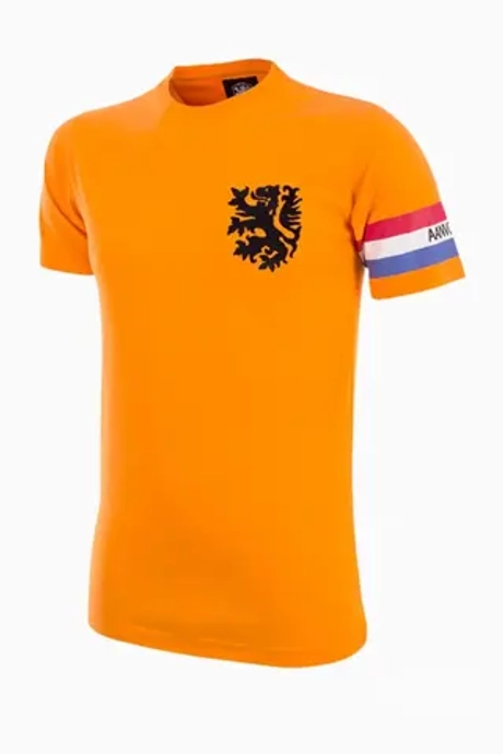 Футболка Retro COPA Holland 1988 Captain - оранжевый