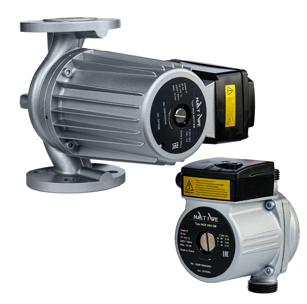 Насос с мокрым ротором NOZ 20/4 EM