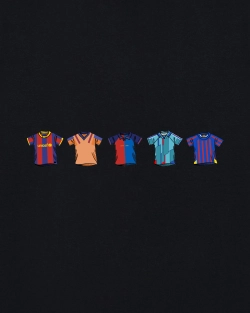 Барселона (футболка) - Легендарные джерси