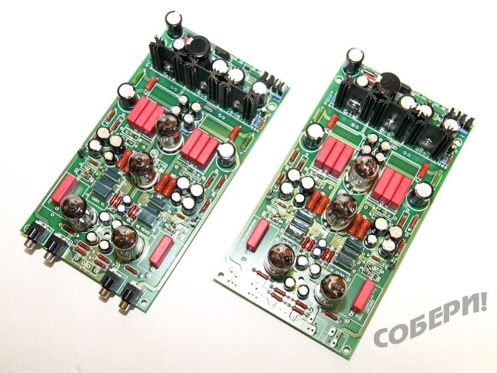 собери своими руками ламповый фонокорректор