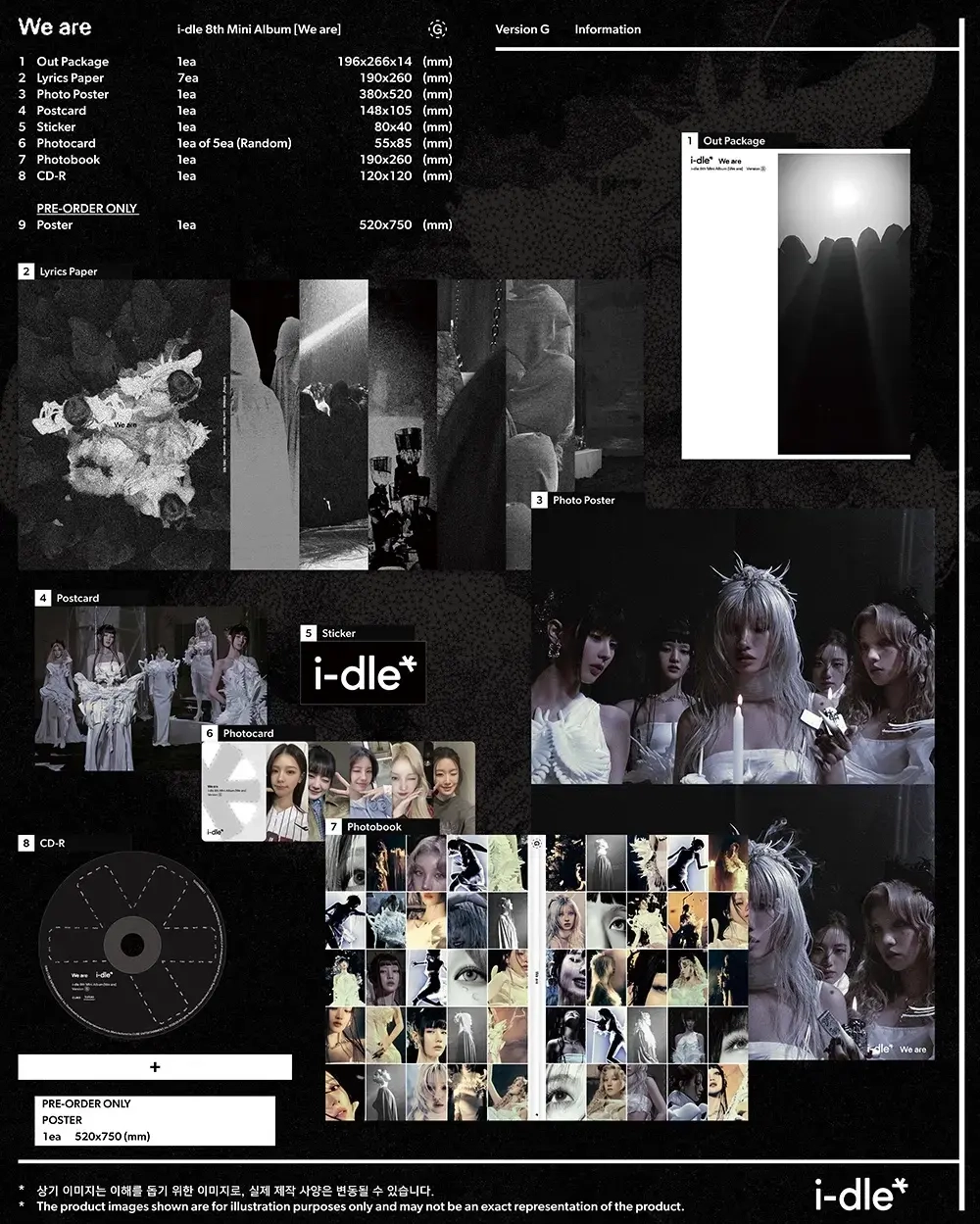 Альбом i-dle - 8th Mini Album [We are]