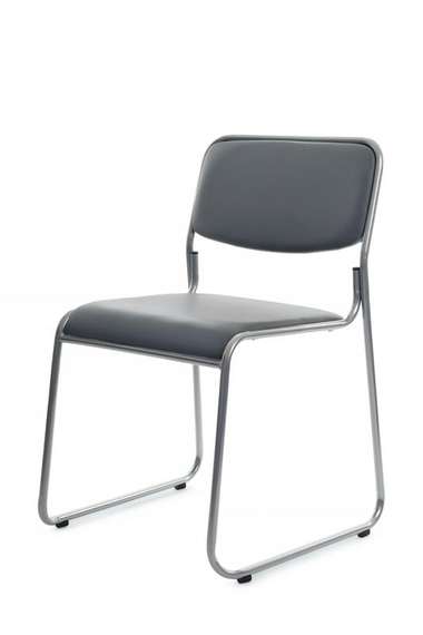 Кресло Никс RCH OMKL-01 Серый/Металл окрашенный Хром