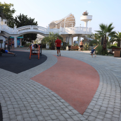 Тротуарная плитка КЛАССИКО - Гранит Серый, комплект из 3 видов плит