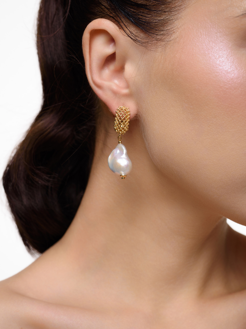 Серьги "Sea Bottom" Gold