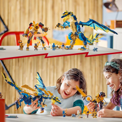 LEGO Ninjago — Дракон стихий против меха Императрицы 71796