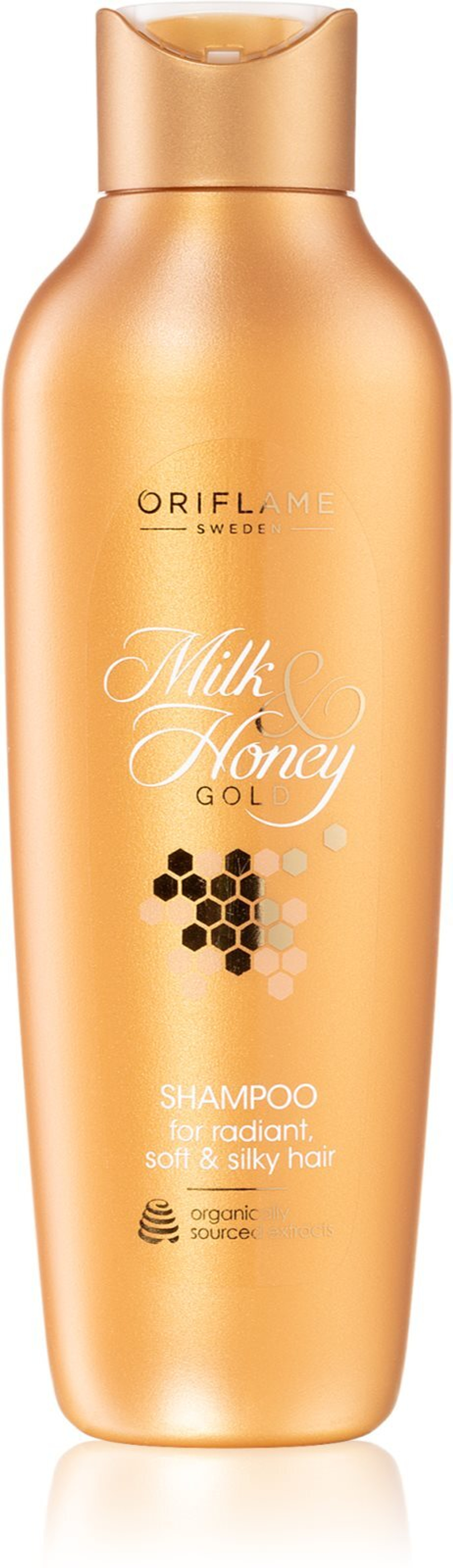 Oriflame Milk & Honey Gold - шампунь для придания волосам блеска и мягкости /   250  ml  / GTIN 2800017985721