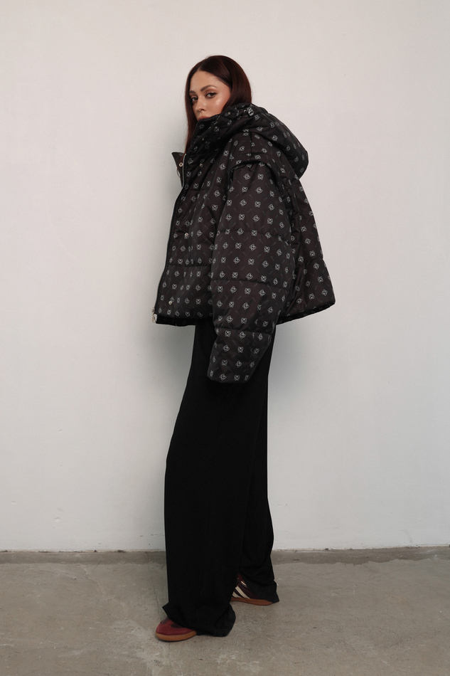 Куртка- трансформер черная