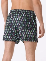 Шорты домашние муж. Saint Barth WINTER BUBBLES черный шампанское