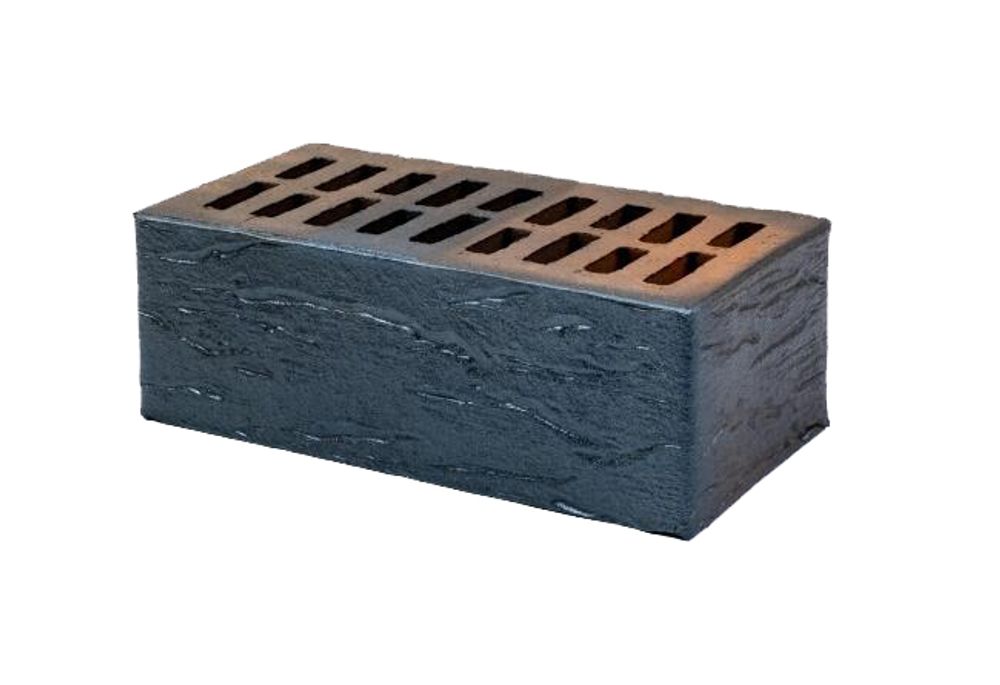 «Пятый элемент», 1.4НФ «Мюнхен» 250х120х88, “Полуторный пустотелый” Флэш руст - Кирпич лицевой керамический пустотелый