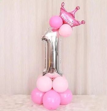 Композиция из шаров на 1 годик №2