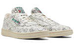 Reebok Club C85 Mu Cat and Mouse Low Panel Shoes White