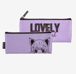 Пенал 21,5x9x1 см "Lovely Girl" (deVENTE)