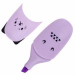 Набор текстовыделителей мини 6 ЦВЕТОВ BRAUBERG KIDS "CUTE CATS PASTEL", линия 1-5 мм, 152436