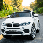 Детский электромобиль "BMW X6M" JJ2199 6V,белый