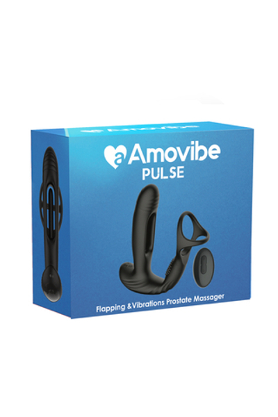 Инновационный массажер простаты AMOVIBE Pulse с функцией осцилляции