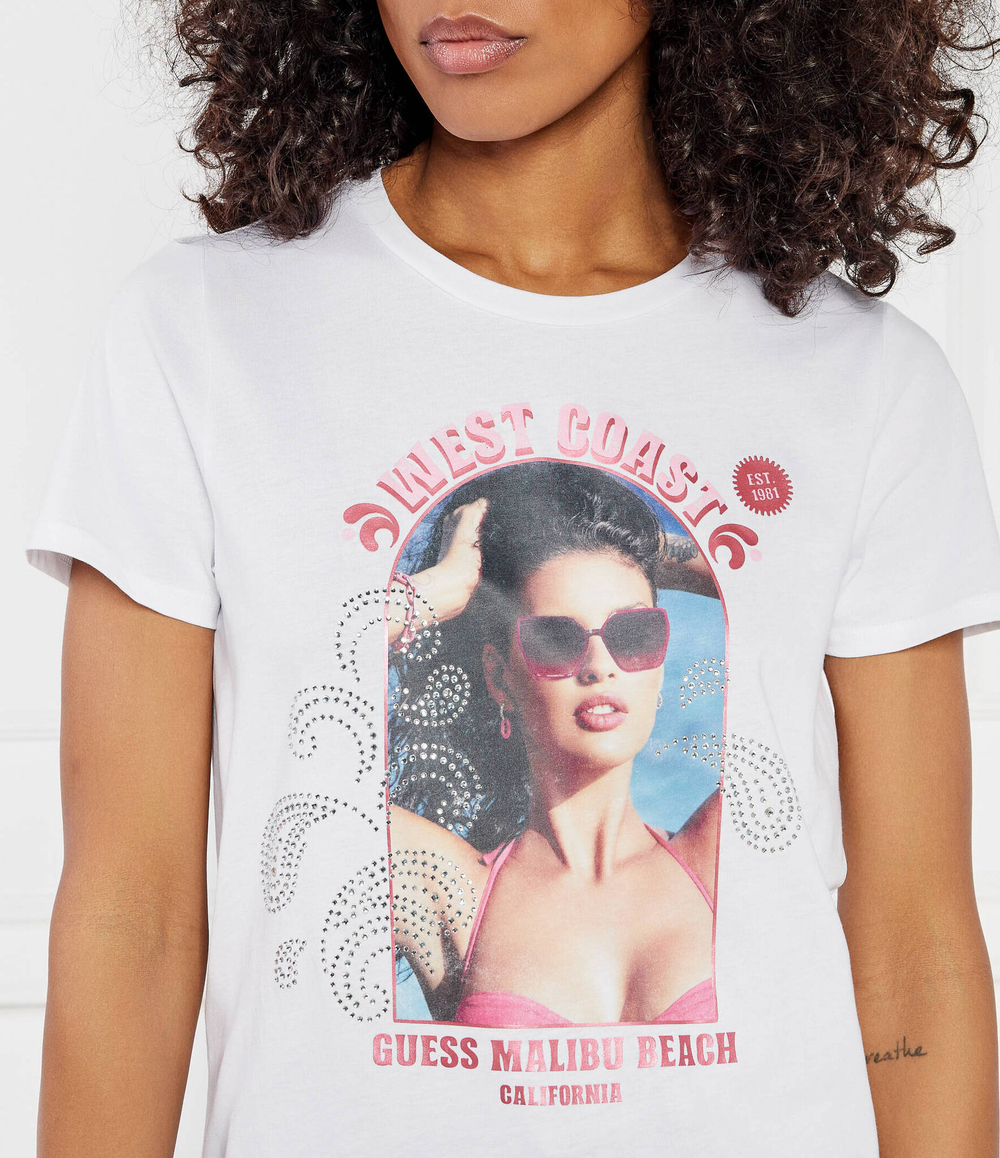 Футболка GUESS - белый(W4GI54 K9RM1)