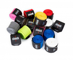 Бинты боксерские Clinch Boxing Hand Wrap Power Flex серые C239