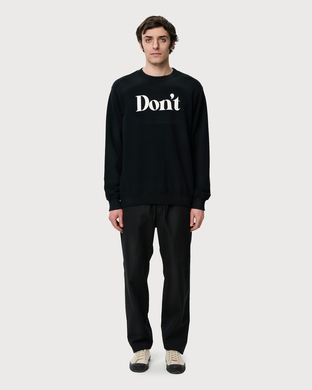UNDERCOVER СВИТШОТ ЧЕРНЫЙ DON'T