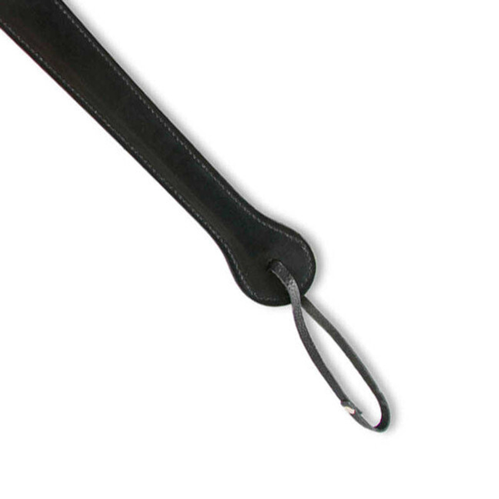 Шлепалка классическая с округлым кончиком и петлей (Цвет: черный)