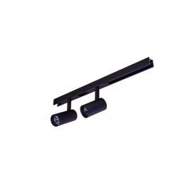 Магнитный трековый светильник ЭРА TRM20-6-10W3K-B для системы NOVA 48V 10Вт 3000К направленный свет черный