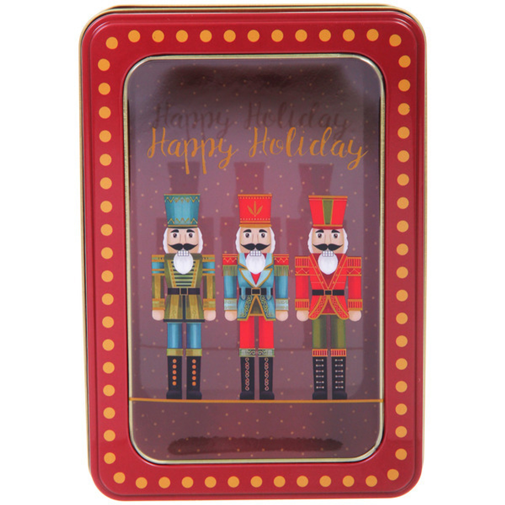 Банка жестяная «Щелкунчик» 19*13*5,7см