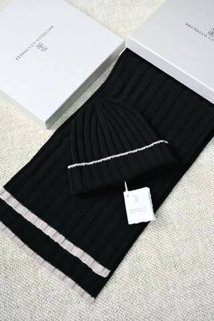 Комплект шапка и шарф Brunello Cucinelli