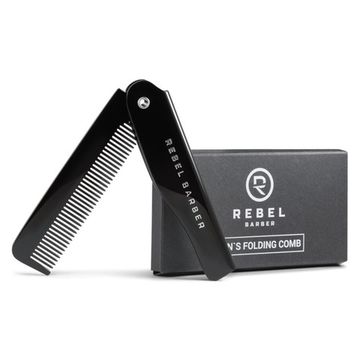 Расческа для бороды REBEL BARBER, Folding Beard Comb