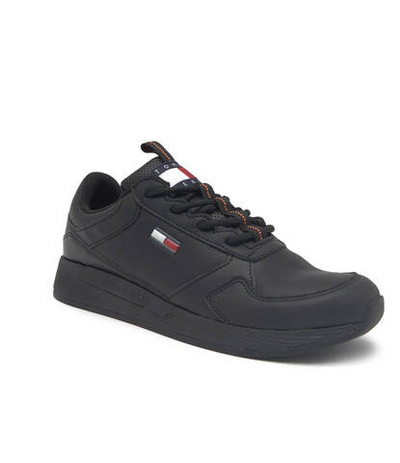 кожаные кроссовки flexi runner Tommy Jeans - черный(EM0EM01080)