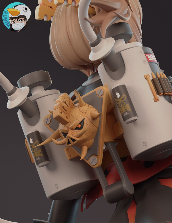 Burnice White Zenless Zone Zero zzz Фигурка