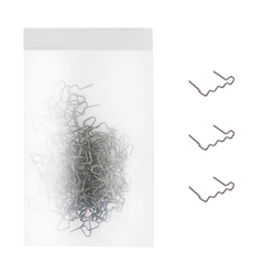 WDK-620120-3 Скобы волнообразного типа для ремонта пластиковых деталей 0.8 мм. Упаковка 100 шт