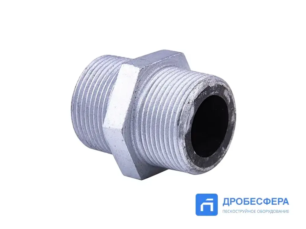 Ниппель 1-1/4" обрезиненный General Engineering арт. GN-019