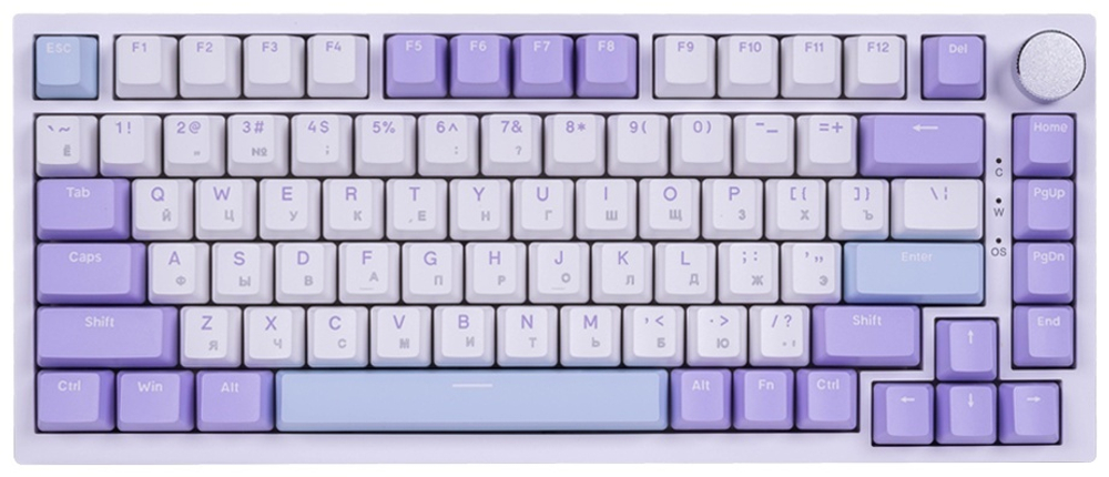 Клавиатура Ajazz AK820/Sea/BWP белый