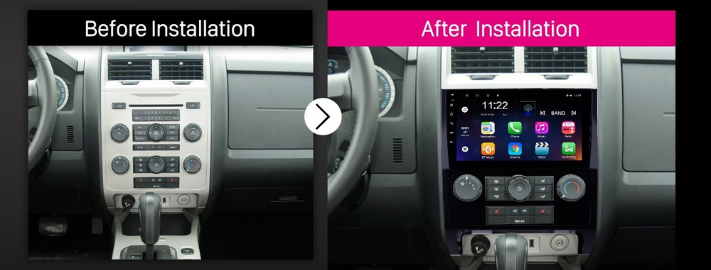 Магнитола для Ford F-150 2009-2014 - Carmedia SF-9014 QLed+2K, Android 12, TS10, CarPlay, 4G SIM-слот