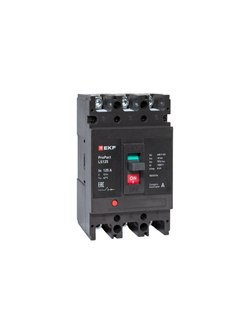 Выключатель автоматический 3п 125А 18кА LS125 ProPact EKF mccb-125-18-3-125-ls