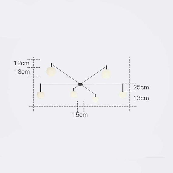 Потолочная люстра Imperium Loft Rangel 213693-26