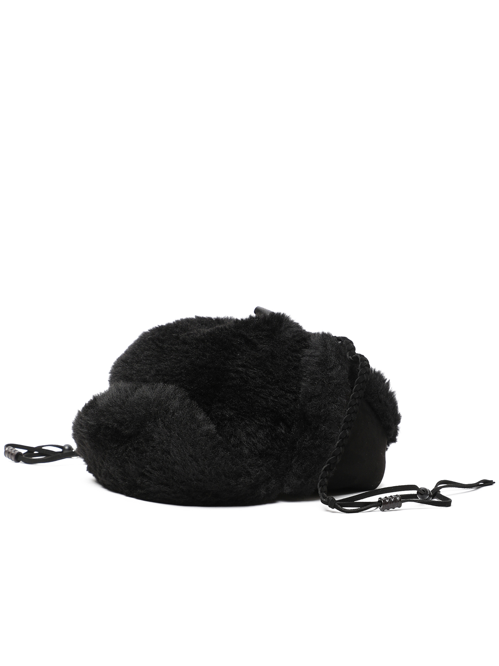 Шапка Braided Shearling Trapper