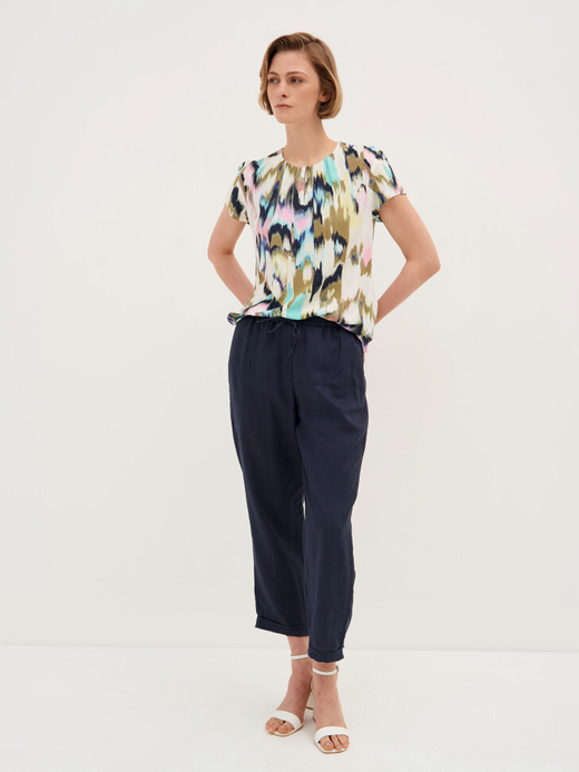 Брюки изо льна