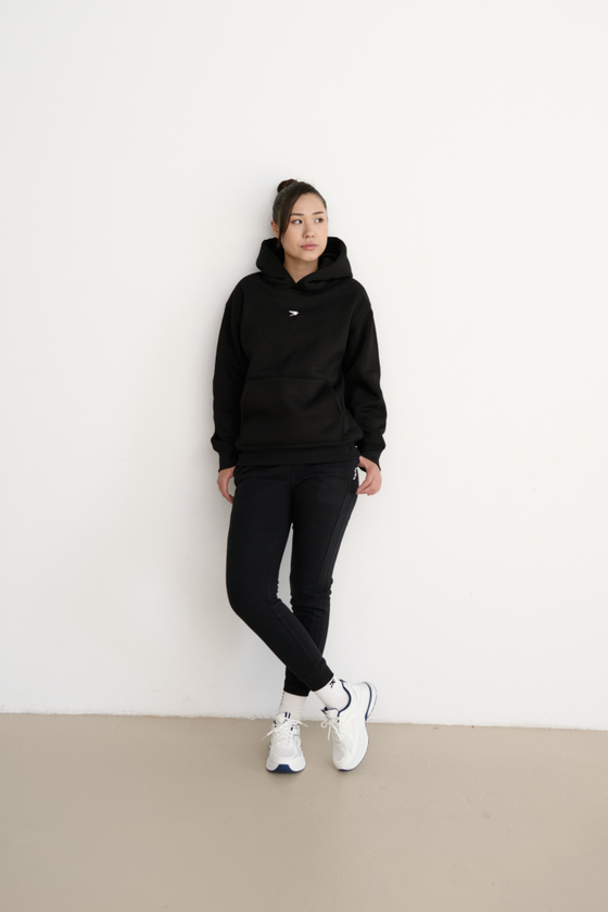 ХУДИ С КАПЮШОНОМ (черный)