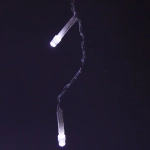 Гирлянда для дома БАХРОМА «Мерцание» ш1,5м* в30/50 см 48 ламп LED, прозрачн. провод, авторежим, IP-20, Белый