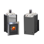 Дровяная печь для бани 12-С Элит